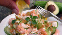 Easy Shrimp, Cucumber & Avocado Salad Easy Shrimp, Cucumber & Avocado Salad