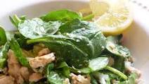 Tuna Spinach Salad with Lemon and Olive Oil (AIP, GAPS, SCD, Paleo) Tuna Spinach Salad with Lemon and Olive Oil (AIP, GAPS, SCD, Paleo)
