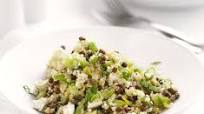 Quinoa, lentil & feta salad Quinoa, lentil & feta salad