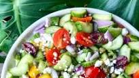 Chopped Vegetarian (No Lettuce) Greek Salad Chopped Vegetarian (No Lettuce) Greek Salad