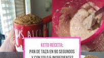 Keto receta: Pan de taza en 90 segundos y con solo 5 ingredientes Keto receta: Pan de taza en 90 segundos y con solo 5 ingredientes
