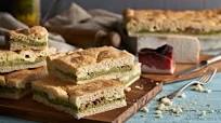 Focaccia alta ripiena Focaccia alta ripiena