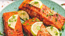 Sweet and Savory Baked Salmon Sweet and Savory Baked Salmon