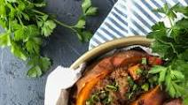 Sloppy joe stuffed sweet potato {Whole30, Paleo} Sloppy joe stuffed sweet potato {Whole30, Paleo}