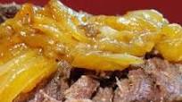 Beer-Braised Elk Chuck Roast with Onions Beer-Braised Elk Chuck Roast with Onions
