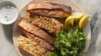 Crispy Salmon With Mixed Seeds Crispy Salmon With Mixed Seeds