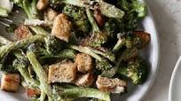 Roasted Broccoli Caesar Salad Roasted Broccoli Caesar Salad
