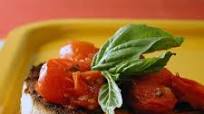 Bruschetta with Warm Tomatoes Bruschetta with Warm Tomatoes