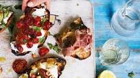 White Bean and Parma Ham Bruschetta White Bean and Parma Ham Bruschetta