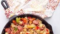 Kielbasa Sauerkraut and Potato Skillet Kielbasa Sauerkraut and Potato Skillet