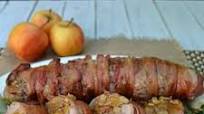 Sage Apple Stuffed Pork Tenderloin in Bacon Sage Apple Stuffed Pork Tenderloin in Bacon