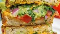 Guacamole Grilled Cheese Sandwich Guacamole Grilled Cheese Sandwich