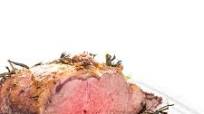 Garlic and Rosemary Studded Strip Roast Garlic and Rosemary Studded Strip Roast