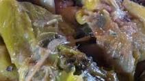 Pork with leeks Pork with leeks
