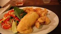 Prawn and Chicken Stuffed Calamari - Thai Style Prawn and Chicken Stuffed Calamari - Thai Style