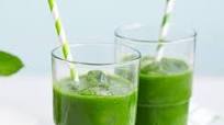 Low-sugar lime & basil green juice Low-sugar lime & basil green juice