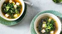 Gingery Broth with Tofu and Spinach Gingery Broth with Tofu and Spinach
