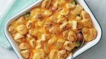 Cheesy Kielbasa Bubble-Up Bake Cheesy Kielbasa Bubble-Up Bake