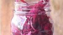 Pickled Red Cabbage - Sugar Free, Whole30 Pickled Red Cabbage - Sugar Free, Whole30