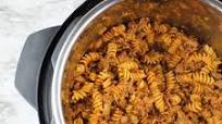 Instant Pot Rotini with Meat Sauce Instant Pot Rotini with Meat Sauce