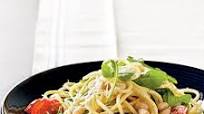 Garlicky Spaghetti with Beans and Greens Garlicky Spaghetti with Beans and Greens