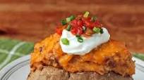 Taco Stuffed Twice Baked Potatoes Taco Stuffed Twice Baked Potatoes
