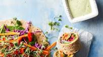 Rainbow Veggie Wraps Rainbow Veggie Wraps