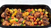Chicken and potato bake Chicken and potato bake