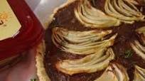 Creamy Caramelized Onion and Babaganoush Tart Creamy Caramelized Onion and Babaganoush Tart