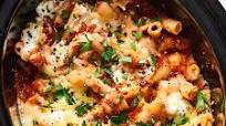 Recipe: Slow Cooker Baked Ziti Recipe: Slow Cooker Baked Ziti