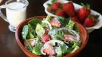 Strawberry Romaine Salad I Strawberry Romaine Salad I