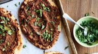 Flatbread Pizzas with Ground Meat (Lahmajoun) Flatbread Pizzas with Ground Meat (Lahmajoun)