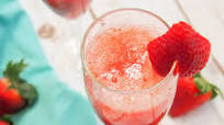 Strawberry bellini Strawberry bellini