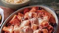 Smoked Sausage Rigatoni Bake Smoked Sausage Rigatoni Bake