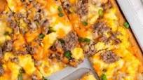 Sausage Breakfast Pizza Sausage Breakfast Pizza