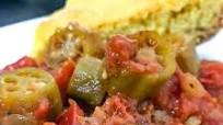 Smothered Okra and Tomatoes Smothered Okra and Tomatoes