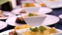 Jamaican Curry Chicken and Potatoes with Scotch Bonnet Hot Peppers Jamaican Curry Chicken and Potatoes with Scotch Bonnet Hot Peppers