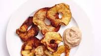 Make These Easy Air-Fried Cinnamon Apple Chips With Almond Yogurt Dip Make These Easy Air-Fried Cinnamon Apple Chips With Almond Yogurt Dip
