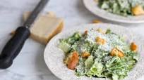 Traditional Caesar Salad with a Gluten Free Option