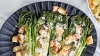Grilled Garlic Caesar Salad Grilled Garlic Caesar Salad