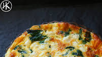 Spinach & Feta Keto Frittata Spinach & Feta Keto Frittata
