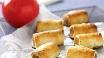 Beef sausage rolls Beef sausage rolls