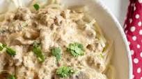 Ground Beef Stroganoff Ground Beef Stroganoff