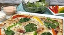Easy Low Carb Cauliflower Pizza Crust Easy Low Carb Cauliflower Pizza Crust