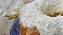 Coconut Bundt Cake THM S, Keto friendly Coconut Bundt Cake THM S, Keto friendly