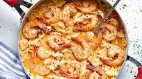 Creamy Garlic Shrimp Pasta Creamy Garlic Shrimp Pasta