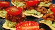 Beef Tostada Bites Beef Tostada Bites