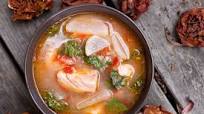 Salmon-Miso Sinigang (Filipino Sour Soup) Salmon-Miso Sinigang (Filipino Sour Soup)