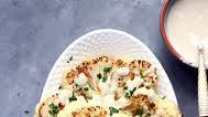 Roasted Cauliflower with Lemon Garlic Tahini Sauce Roasted Cauliflower with Lemon Garlic Tahini Sauce