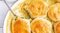 Skillet Chicken Pot Pie with Biscuits Skillet Chicken Pot Pie with Biscuits